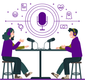 Podcast illustration